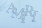 AMRI Letter Logo Print Cotton T-Shirt