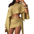 CONNIE™ – Refined Beachwear Set with Elegant Top and Bodycon Skirt