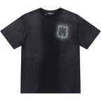 AMRI Alphabet star embellished glitter print T-shirts