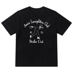 AMRI Lanesplitters logo-print cotton T-Shirt