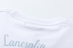 AMRI Lanesplitters logo-print cotton T-Shirt