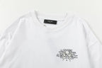 AMRI Crew Neck Unisex Street Style Plain Cotton T-Shirt