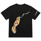 AMRI Smoke Embellished Crewneck T-Shirt