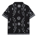 AMRI Ouija Board Bowling Shirt In Black