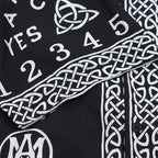 AMRI Ouija Board Bowling Shirt In Black