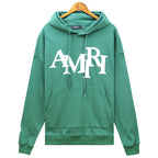 AMRl logo-applique cotton Hoodies