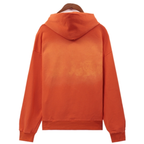 Purple Brand Logo Embroidery Hoodies