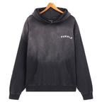 Purple Brand Logo Printed Hoodies