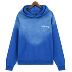 Purple Brand Logo Printed Hoodies