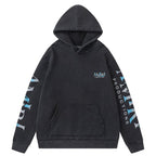 AMRI Theater Masks Print Cotton Hoodie
