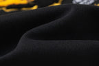 AMRI Appliquéd Wool-Blend and Full-Grain Leather Varsity Jacket
