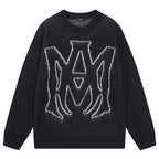 AMRl Logo Knitted Sweater