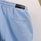 AMRI Leather Logo Cotton-Jersey Pant