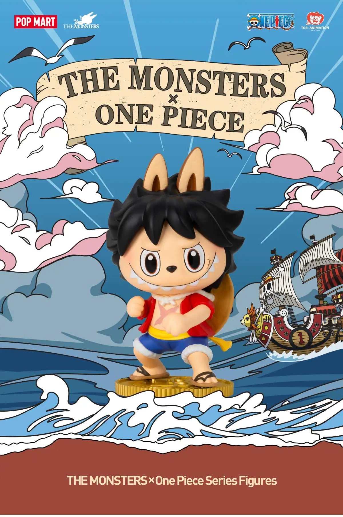 POPMART One Piece Series Figures Labubu (SEALED)