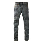 Purple Brand Crystal Diamond Jeans #9122