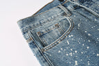 Purple Brand Crystal Diamond Jeans #9126