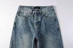 Purple Brand Crystal Diamond Jeans #9126