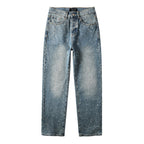 Purple Brand Crystal Diamond Jeans #9126