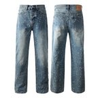 Purple Brand Crystal Diamond Jeans #9126