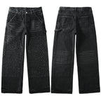Purple Brand Crystal Diamond Jeans #104