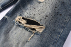 Purple Brand Crystal Diamond Jeans #9131