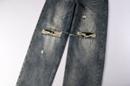 Purple Brand Crystal Diamond Jeans #9131