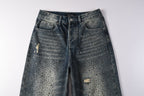 Purple Brand Crystal Diamond Jeans #9131