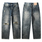 Purple Brand Crystal Diamond Jeans #9131