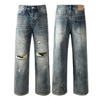 Purple Brand Crystal Diamond Jeans #9131
