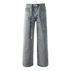 Purple Brand Crystal Diamond Jeans #9129