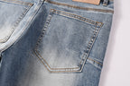 Purple Brand Crystal Diamond Jeans #9132