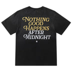 AMRI Nights Cotton Crewneck T-Shirts