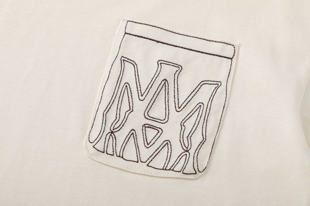 AMRI MA Outline pocket T-Shirts