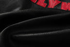 AMRI Club Leather Varsity Jacket