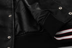 AMRI Club Leather Varsity Jacket