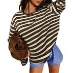 SOFIE™ – Chic Striped Long Sleeve Top