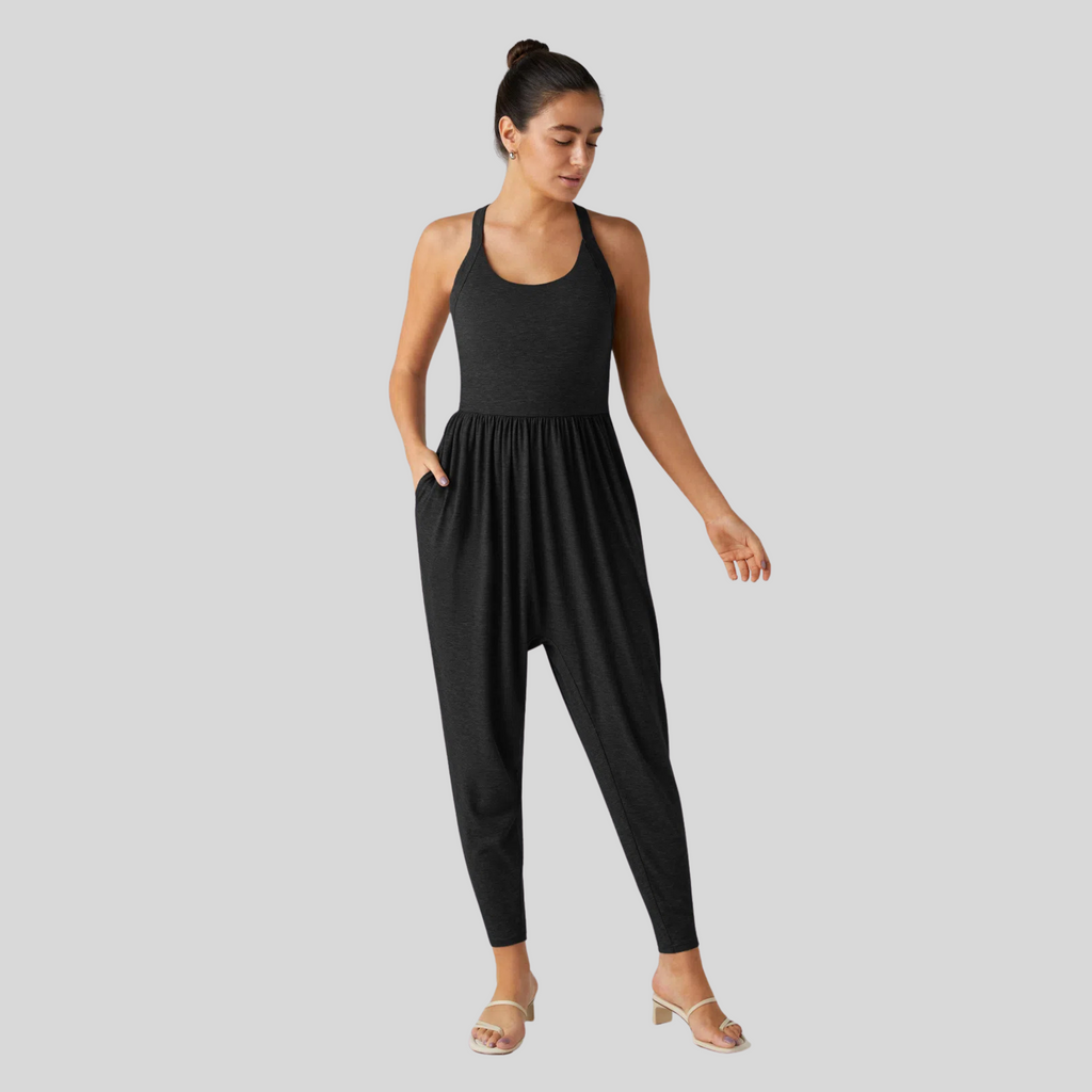 DAYEA™ – Comfy Backless U-Neck Lounge Jumpsuit