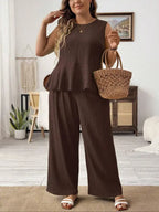 SITTI™ – Lightweight Summer Casual Two-Piece Outfit