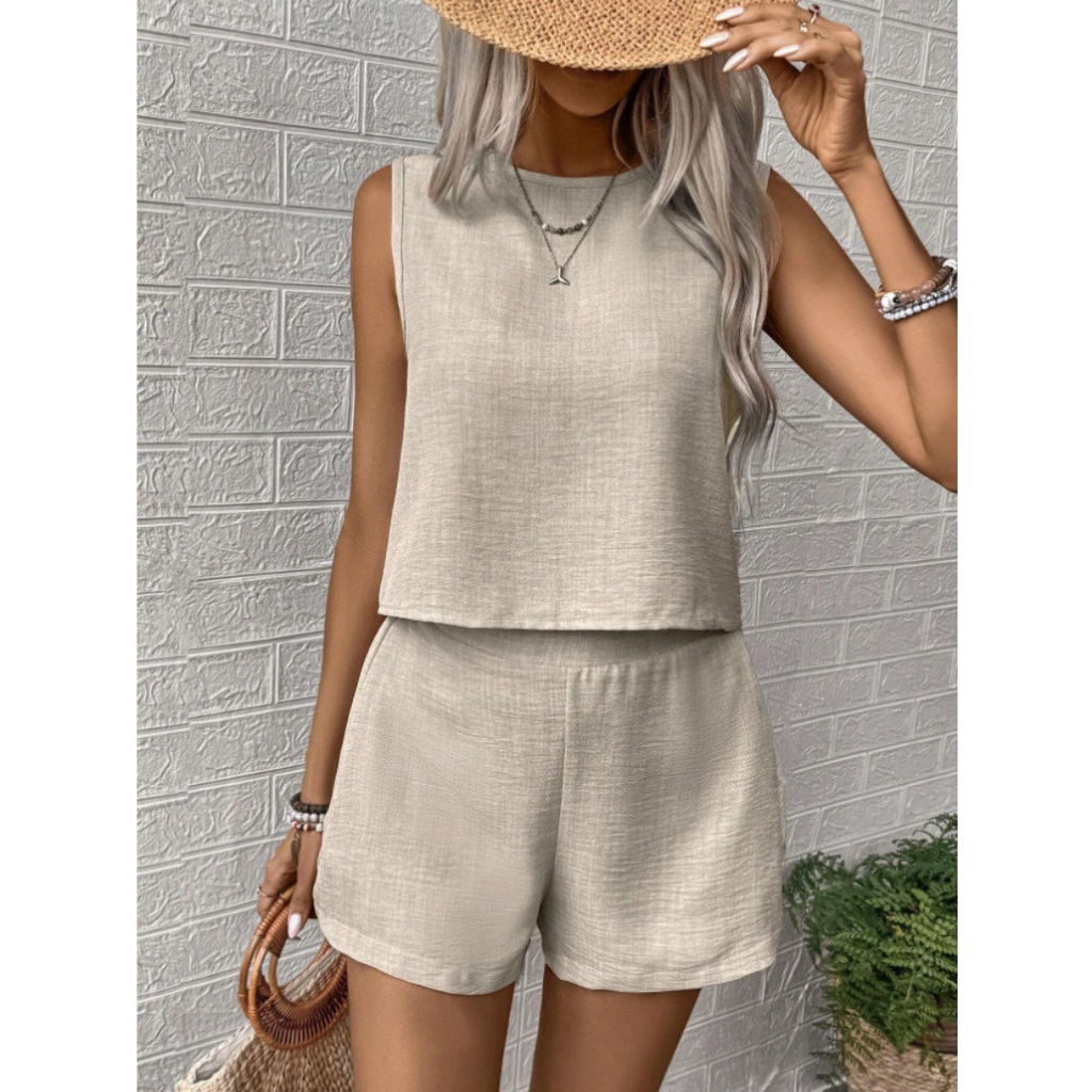 AVAMARI™ – Comfy Crew Neck Outdoor Outfit