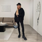 SANIA™ - Casual Long Sleeve Hoodie and Skinny Pants Set