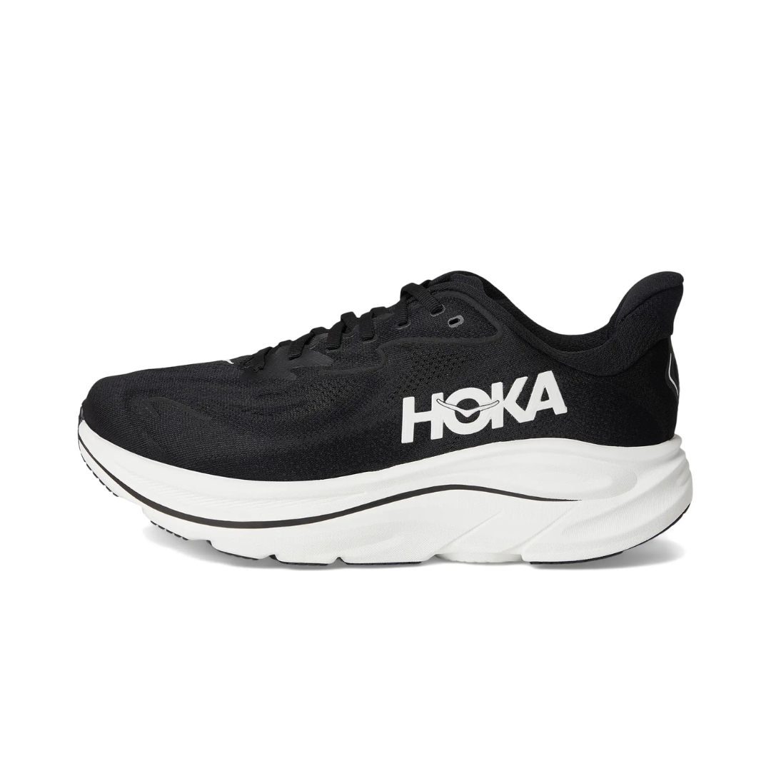 hoka clifton 10 Black White