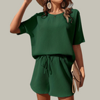 NIEVES™ – Casual Plus Size Summer Lounge Set