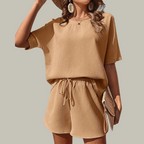 NIEVES™ – Casual Plus Size Summer Lounge Set