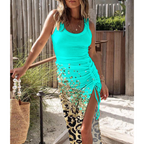 EVELYNA™ - Chic Ribbed Slit Bodycon Dress