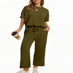 JULIE™ – Women's Oversized Cropped Lounge Set