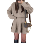 PATRICE™ – Cozy  Long Sleeve Dress