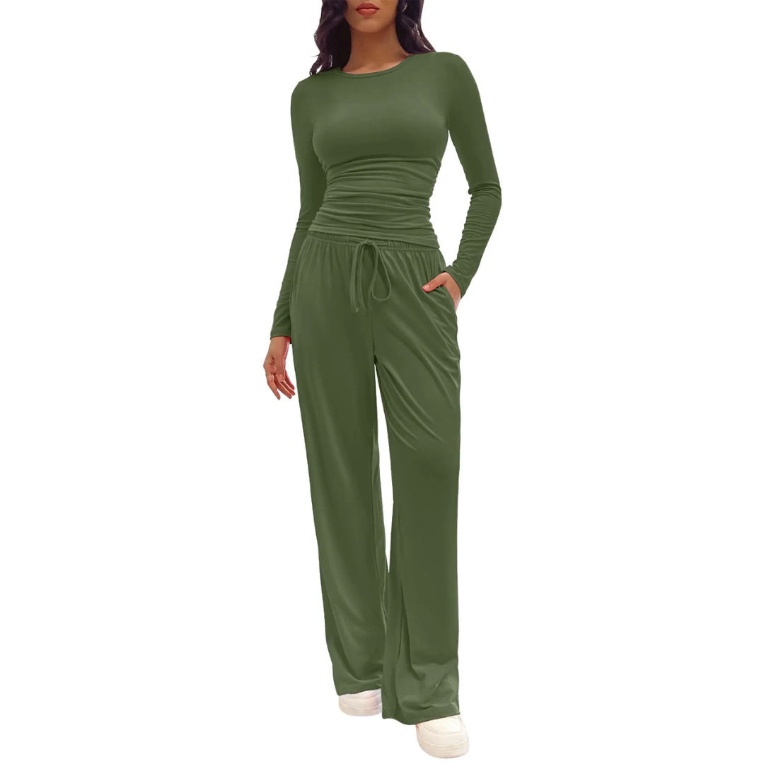 CLAIRE™ – Relaxed High-Waist Lounge Set