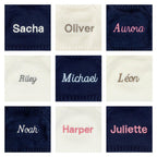Bashful Hippo with Personalized Cream Jumper