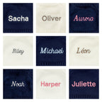 Bashful Luxe Bunny Nimbus with Personalized Navy Jumper