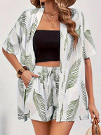 FANNIE™ – Simple Summer Floral Top and Shorts Set